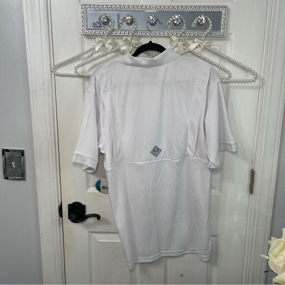 NEW Realtree Fishing White Collard Polo - Picture 4 of 6